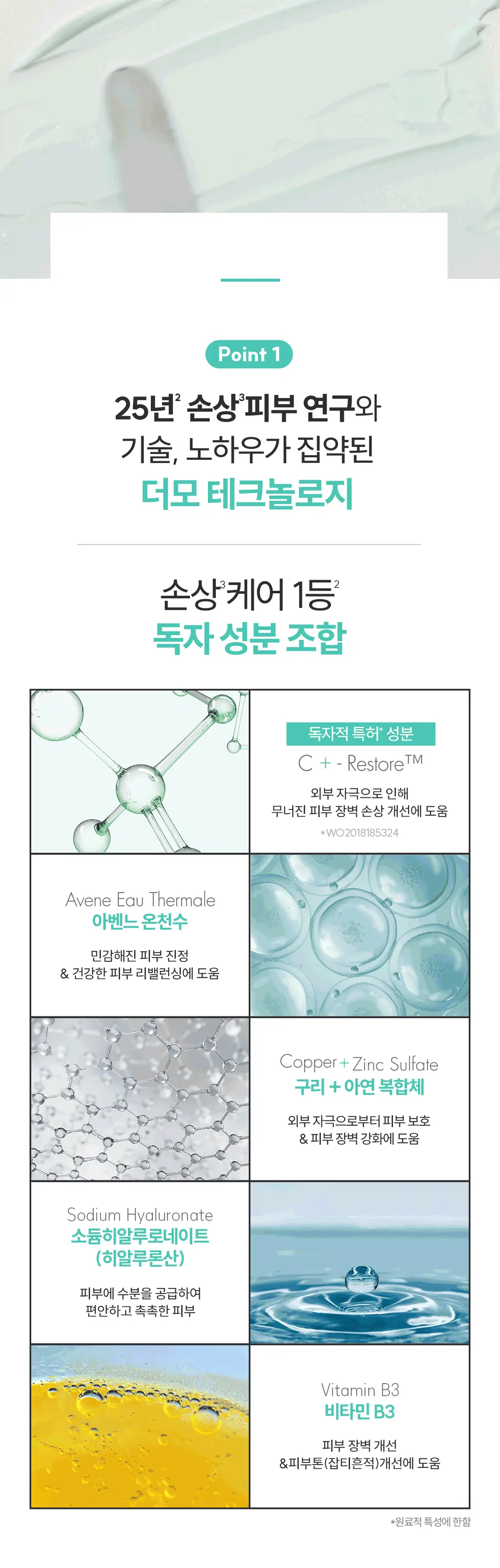 [손상/흔적 리페어]아벤느 시칼파트+ 블레미쉬 크림 40ml 더블 기획 상세페이지 12